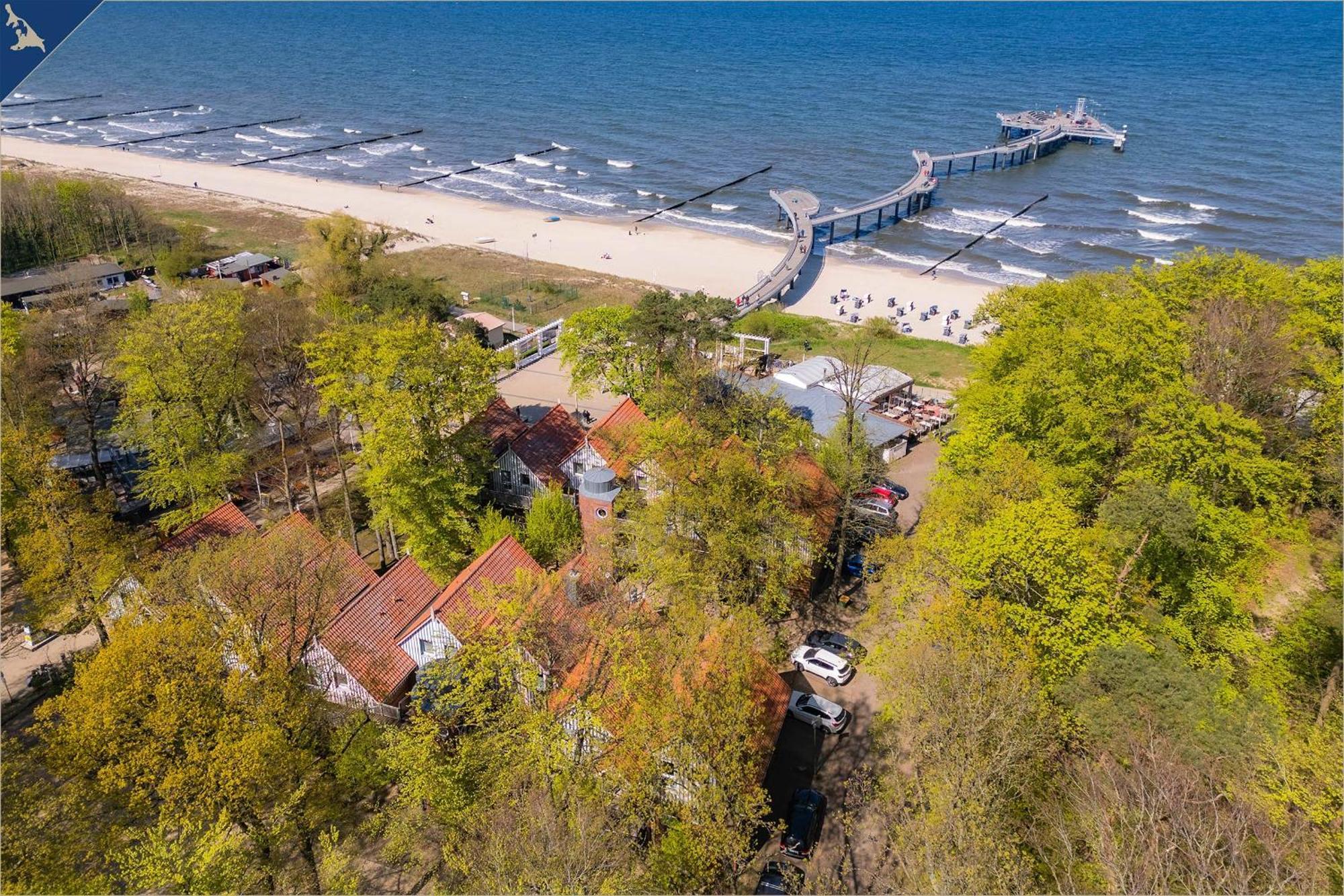 Ferienanlage Seeblick Aquamarin Koserow Exterior foto