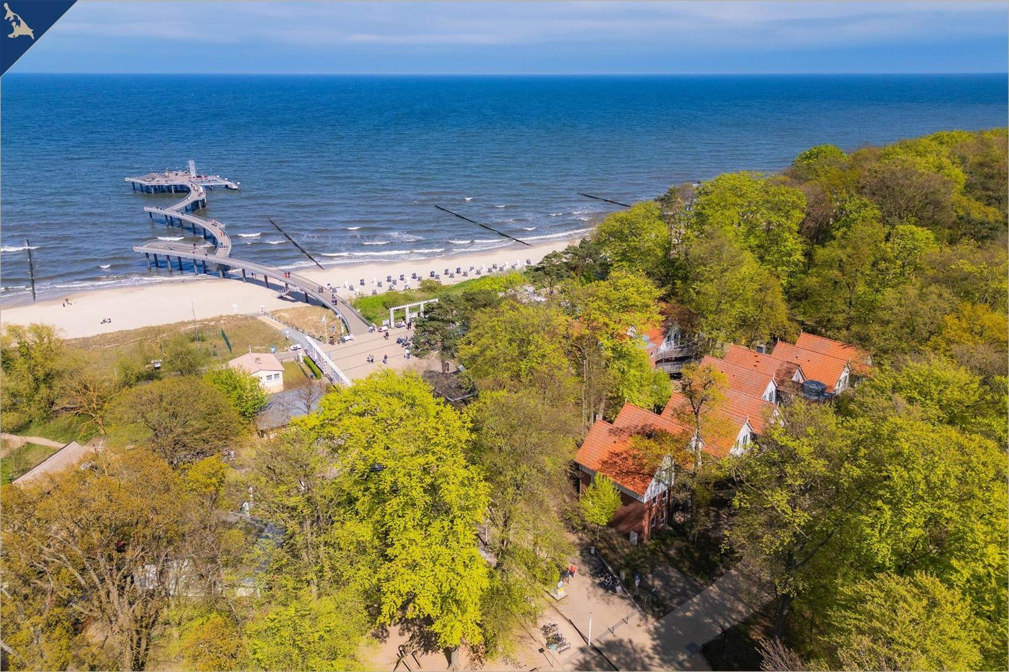 Ferienanlage Seeblick Aquamarin Koserow Exterior foto